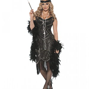 Charleston Kostüm Gatsby Girl für Fasching L