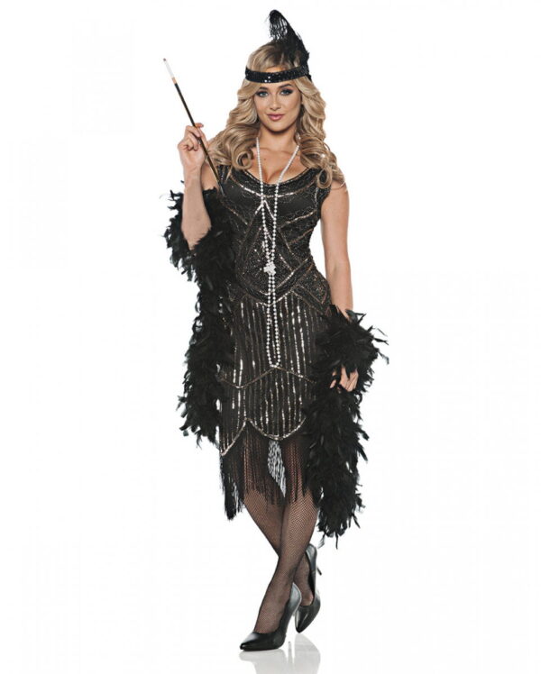 Charleston Kostüm Gatsby Girl für Fasching L