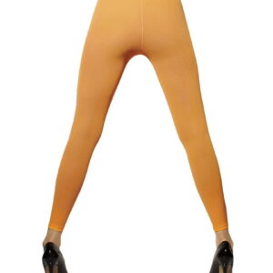 Leggins Neon-Orange Neonfarbige Leggins