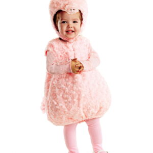 Rosa Schweinchen Babykostüm für Fasching M