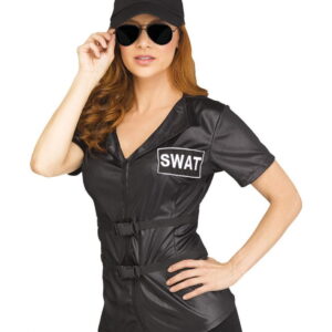 SWAT Kostüm Shirt für Frauen als Accessoire S