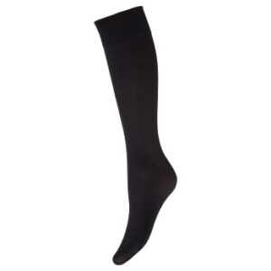 Decoy Strumpfhosen Knee-highs Microfibre 60 den Schwarz Polyamid One Size Damen