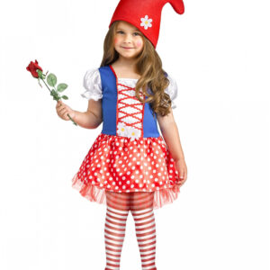 Little Miss Gnome Kinderkostüm für Fasching 2-3 Jahre