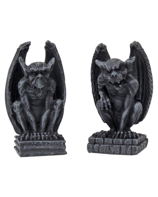 Mini Gargoyles 2er-Set 6cm  Gothic Wohndeko