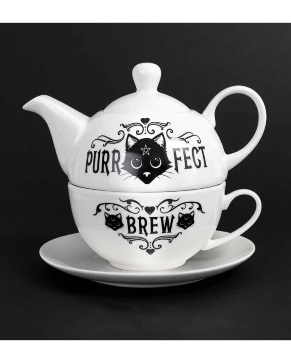 Purrfect Brew Teeservice 3-tlg. zum verschenken