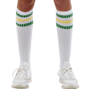 80er Jahre Sportsocken als Kostümzubehör für Karneval & Fasching