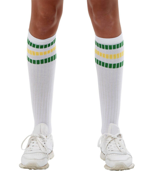 80er Jahre Sportsocken als Kostümzubehör für Karneval & Fasching