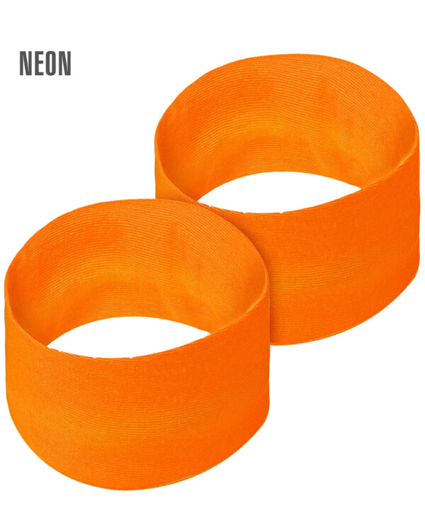 80er Jahre Neonoranges Schweißarmband 2er Set ordern