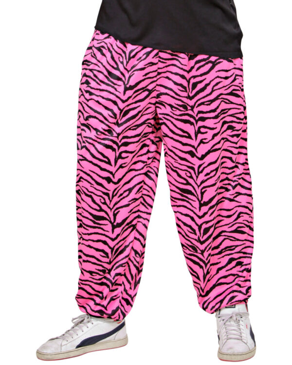 80er Jahre Pink Zebra Jogging Hose bestellen XL