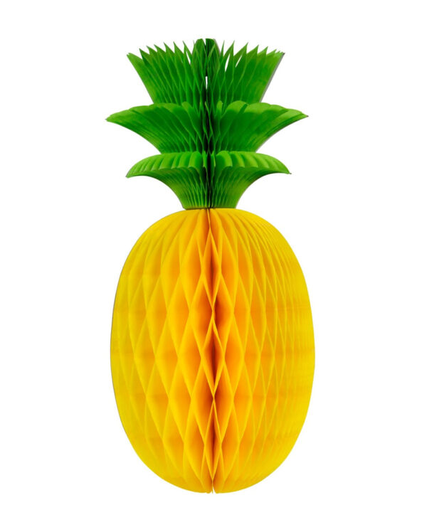 Ananas Wabenball Hängedeko für Sommerparty