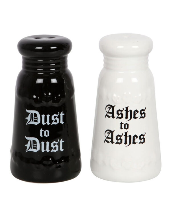 Ashes to Ashes Salz & Pfeffer Set als Geschenkartikel