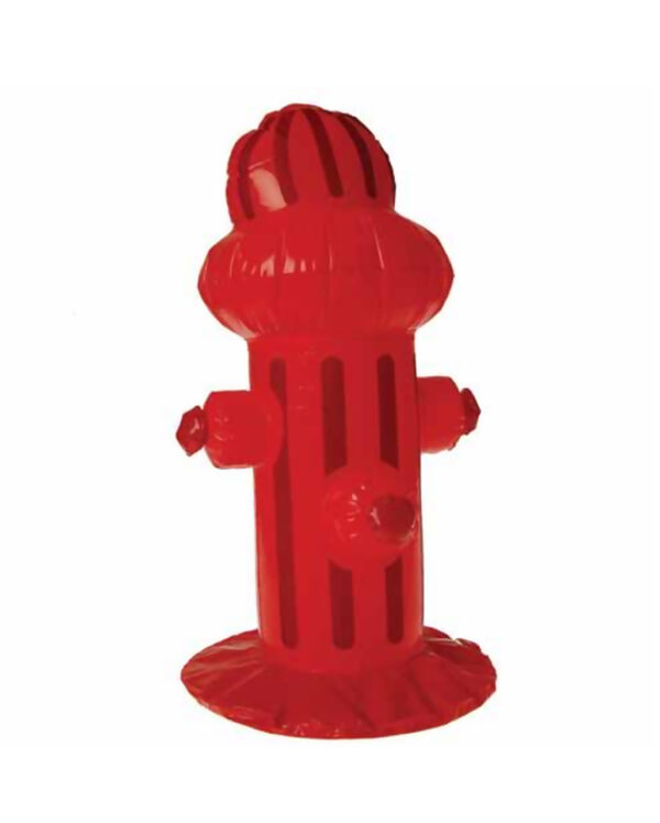 Aufblasbarer Feuer Hydrant 50 cm  Party Dekoration