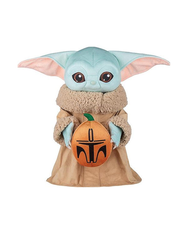 Baby Yoda Grogu Kürbis Halloween Greeter für