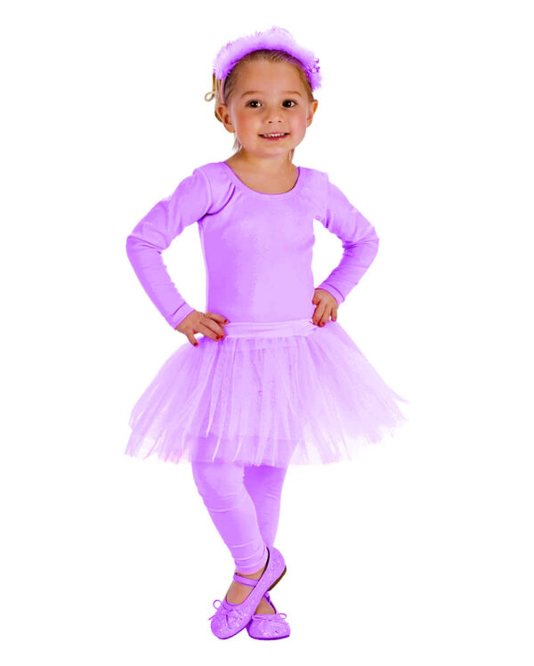 Ballerina Kinder Tutu lila  Kinderkostüme kaufen