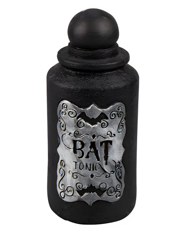 Bat Tonic Deko Giftflasche 15cm als Halloween Deko