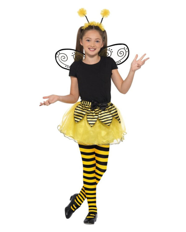 Bienen Kinder Kostümzubehör Set für Fasching & Halloween