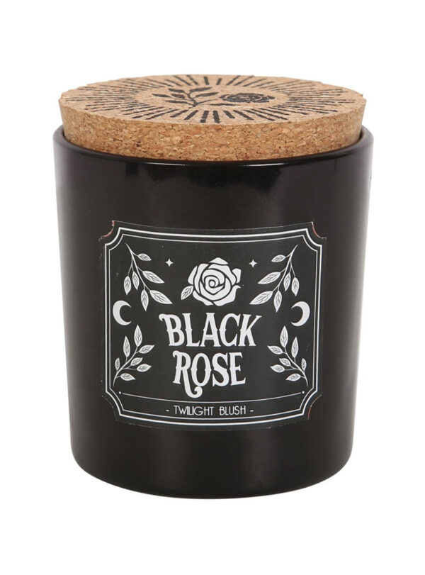 Black Rose Gothic-Duftkerze ★ Gothic Geschenkidee