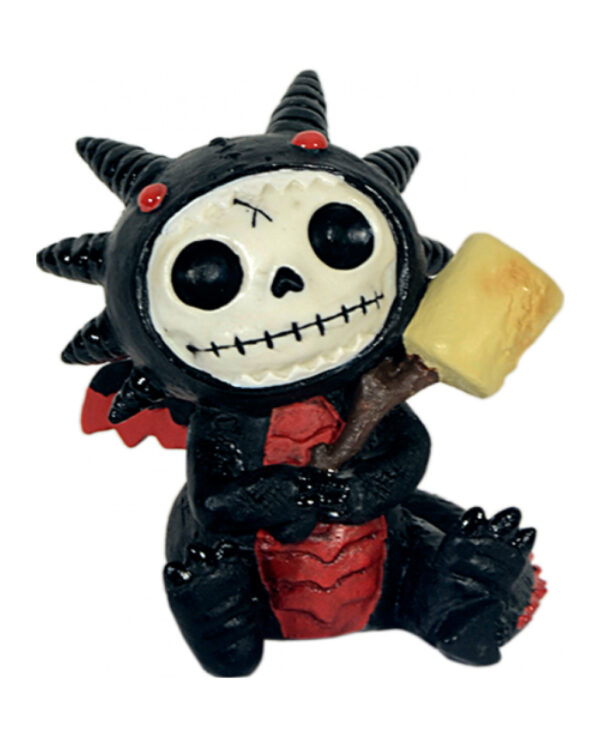 Black Scorchie Furrybones Figur klein für Gothic Fans