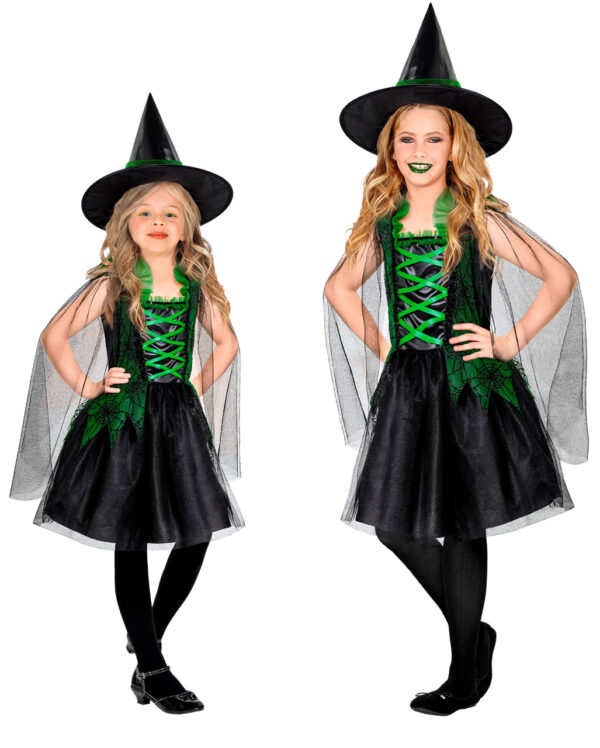 Böse Hexe Kinderkostüm für Halloween online kaufen 116 / 4-5 Jahre