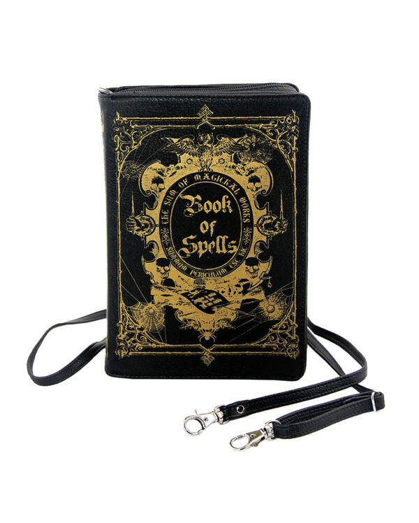 Book of Spells Clutch Umhängetasche ➤ Gothic Taschen