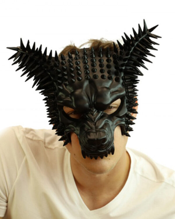 Burning Man Spike Wolf Maske Schwarz  HIER ordern!