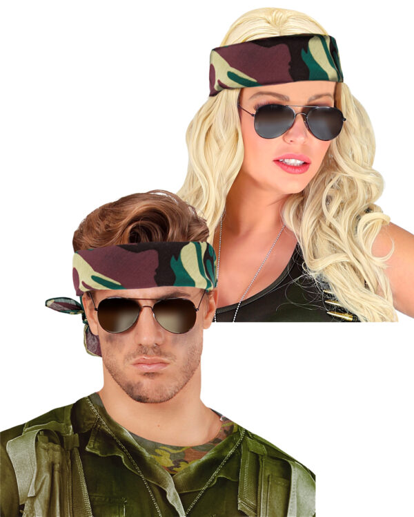 Camouflage Bandana ✰ Army Kopftuch