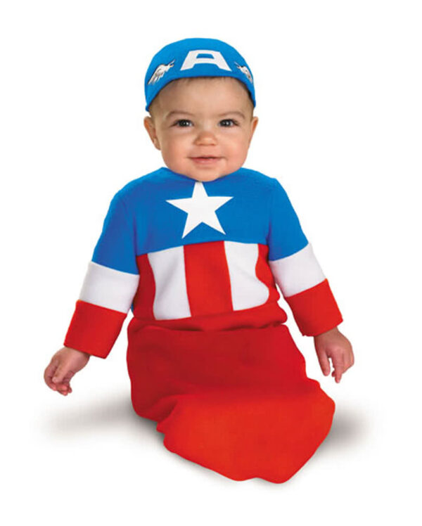 Captain America Babykostüm   Avengers Kostüm für Babys