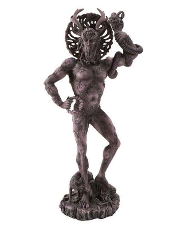 Cernunnos Keltische Gottheit Figur 26cm ★ Wicca Deko