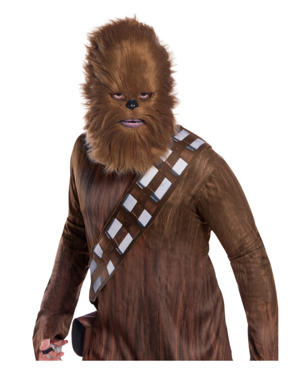 Chewbacca Maske mit Fell  Star Wars Merchandise