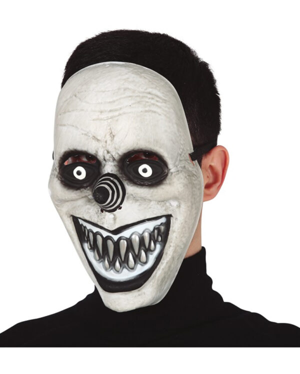 Crazy Spiral Clown Maske Kostüm-Accessoire