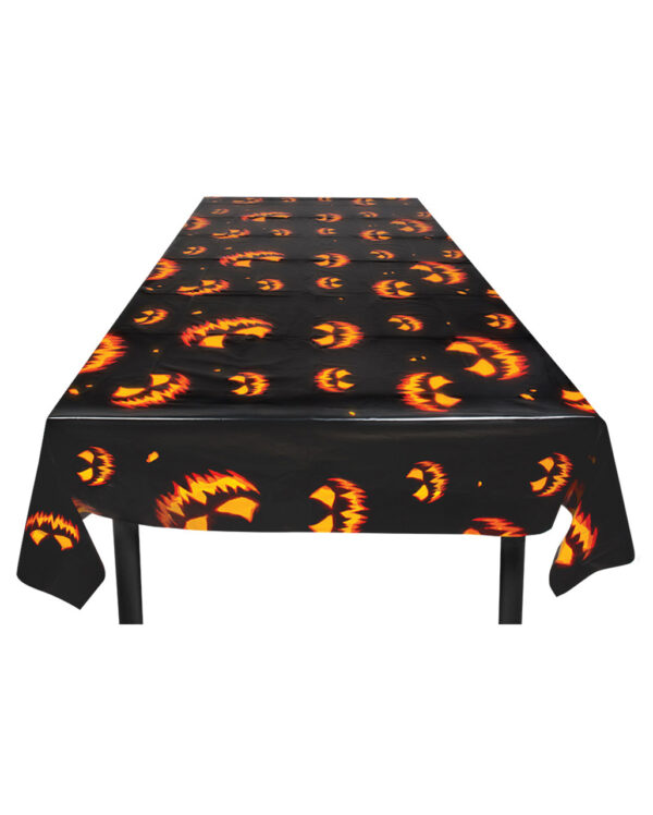 Creepy Pumpkin Tischdecke für Halloween kaufen