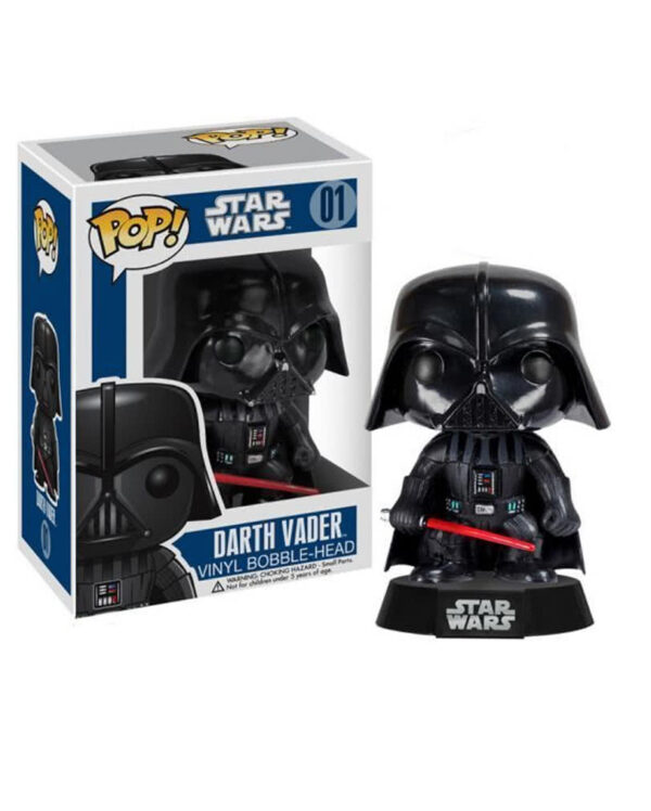 Darth Vader POP Wackelkopf Figur   Star Wars Sammelfigur aus Vinyl