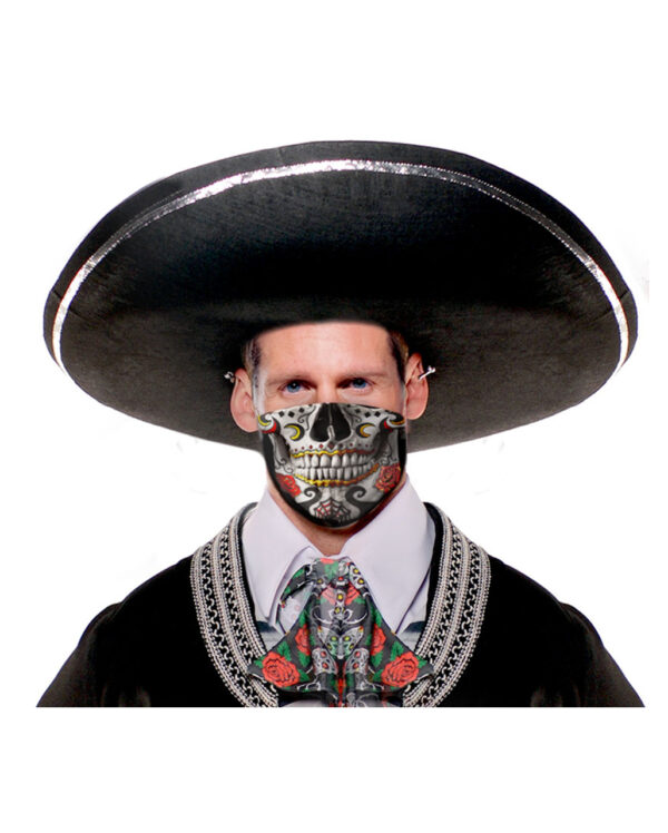 Day of the Dead Alltagsmaske für Männer ▶ Halloween