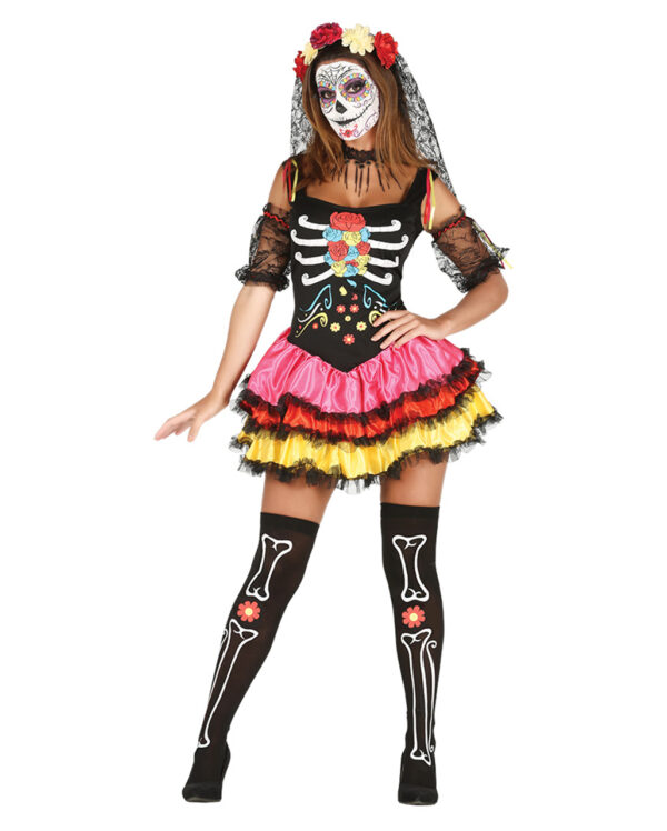 Day of the Dead Catrina Kostüm jetzt kaufen! L