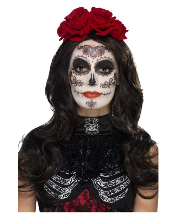 Day of the Dead Glamour Make-Up Kit für Halloween!