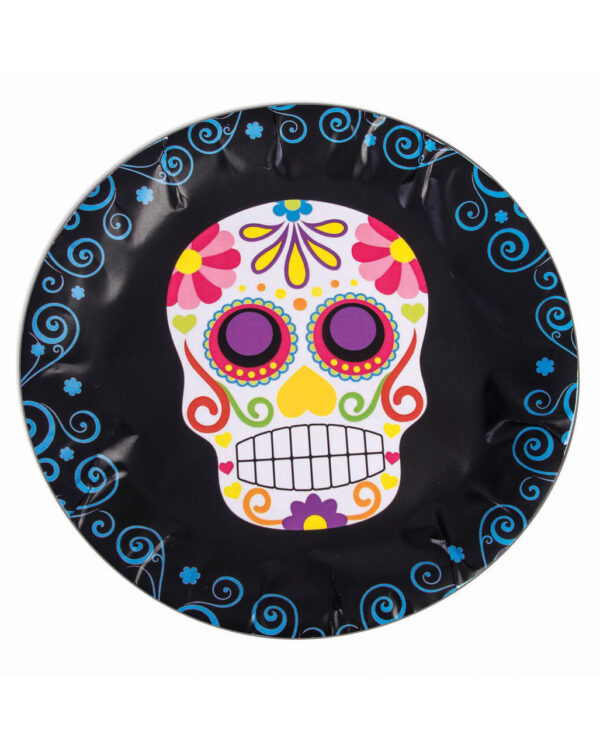 Day of the Dead Sugar Skull Pappteller HIER kaufen