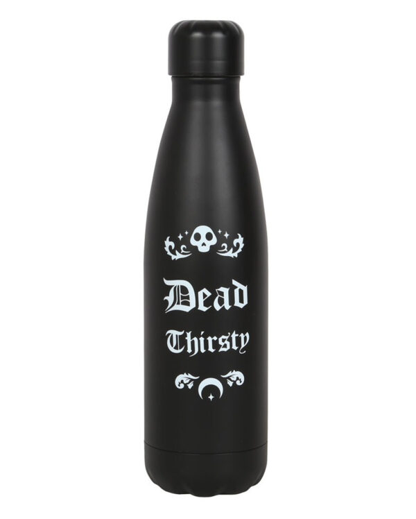 Dead Thirsty Metall Wasserflasche  Gothic Deko