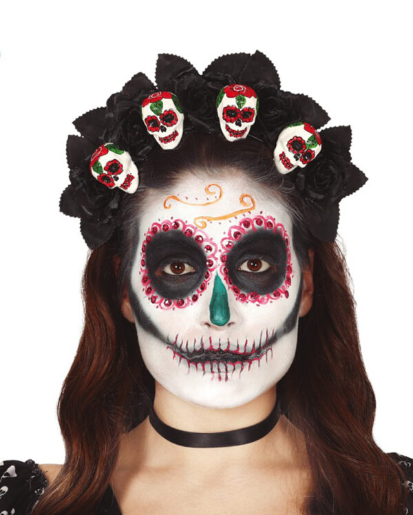 Dia de los Muertos Schädel Diadem JETZT kaufen