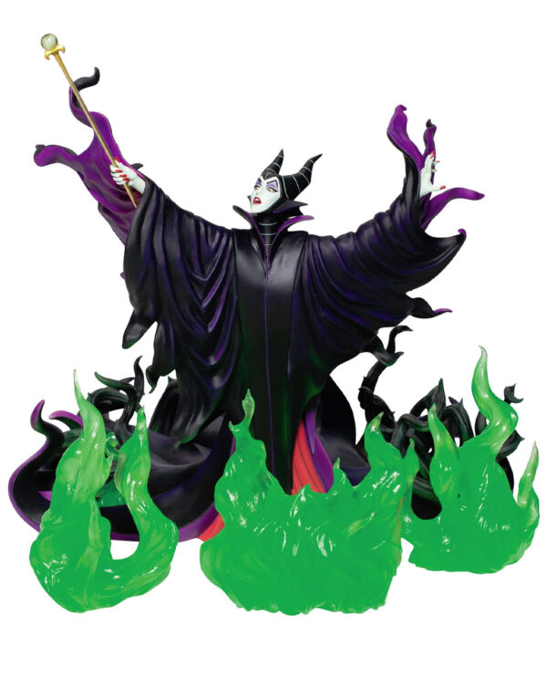 Disney Maleficent Figur mit grünen Flammen 33 cm ✩