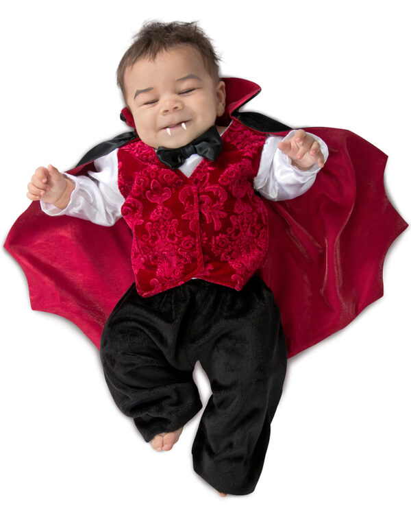 Dracula Vampir Babykostüm für Halloween 3-6 Monate