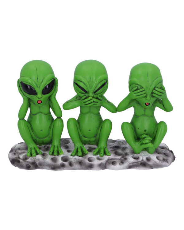 Drei Weise Aliens Figur 16cm