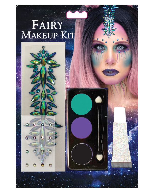 Fairy Glitzer Make-Up Set für Halloween