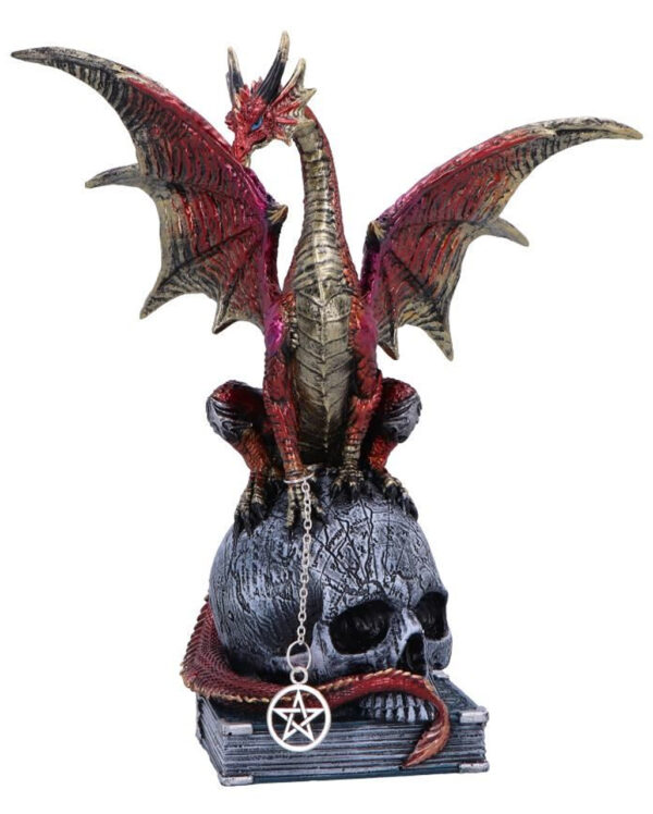 Fate of the World Dragon on Skull Figur 23cm ★