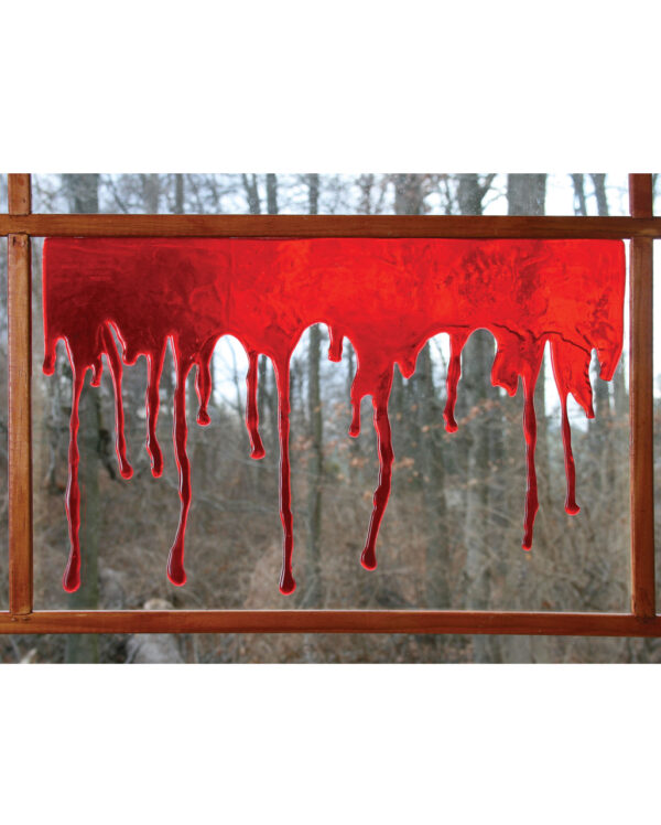 Fensterblut / Drips of Blood   Halloween Fenster Dekoration