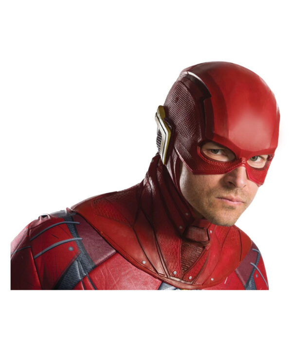 Flash Latex Maske  Justice League Kostümzubehör