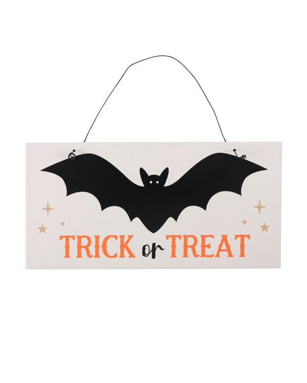 Fledermaus Trick or Treat Hängeschild online kaufen!