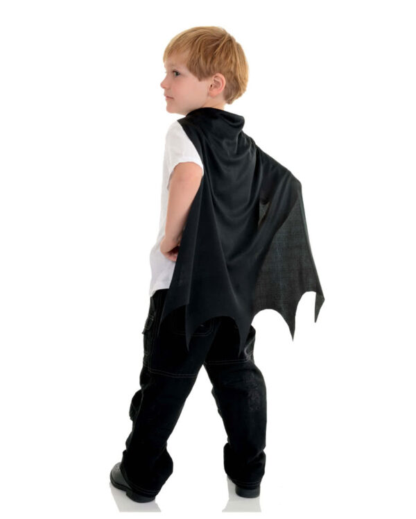 Fledermaus Kinder Cape schwarz   Vampirumhang für Kids