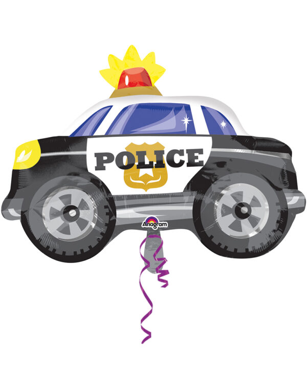 Folienballon Police Car 45x60cm für Kinder