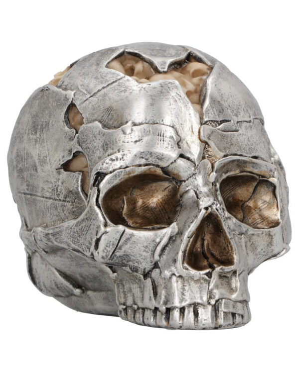 Fracture Totenkopf 16cm als Gothic Deko ★