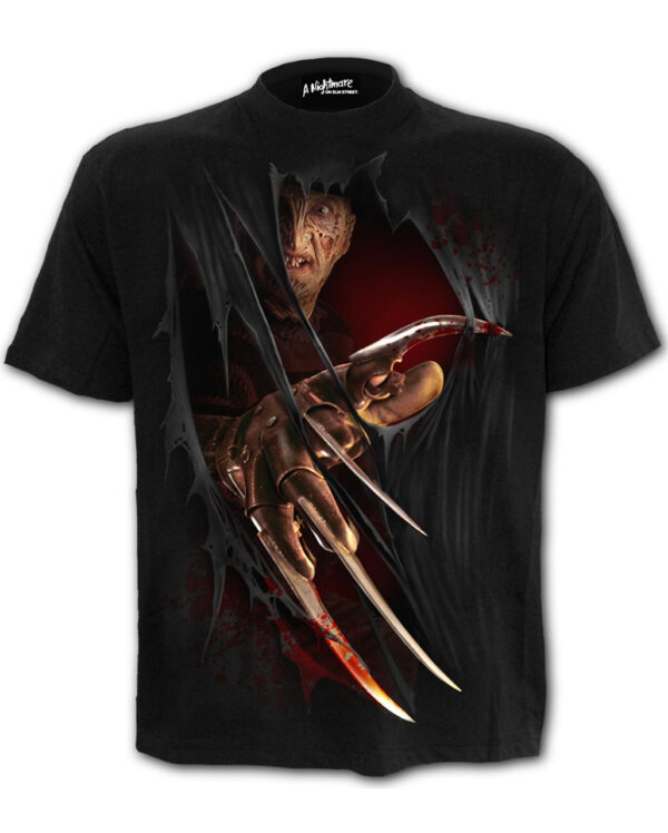 Freddy Claws - Elm Street - T-Shirt Black  Freddy Krueger XXL